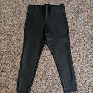 TORRID Black Faux Leather Leggings New condition.